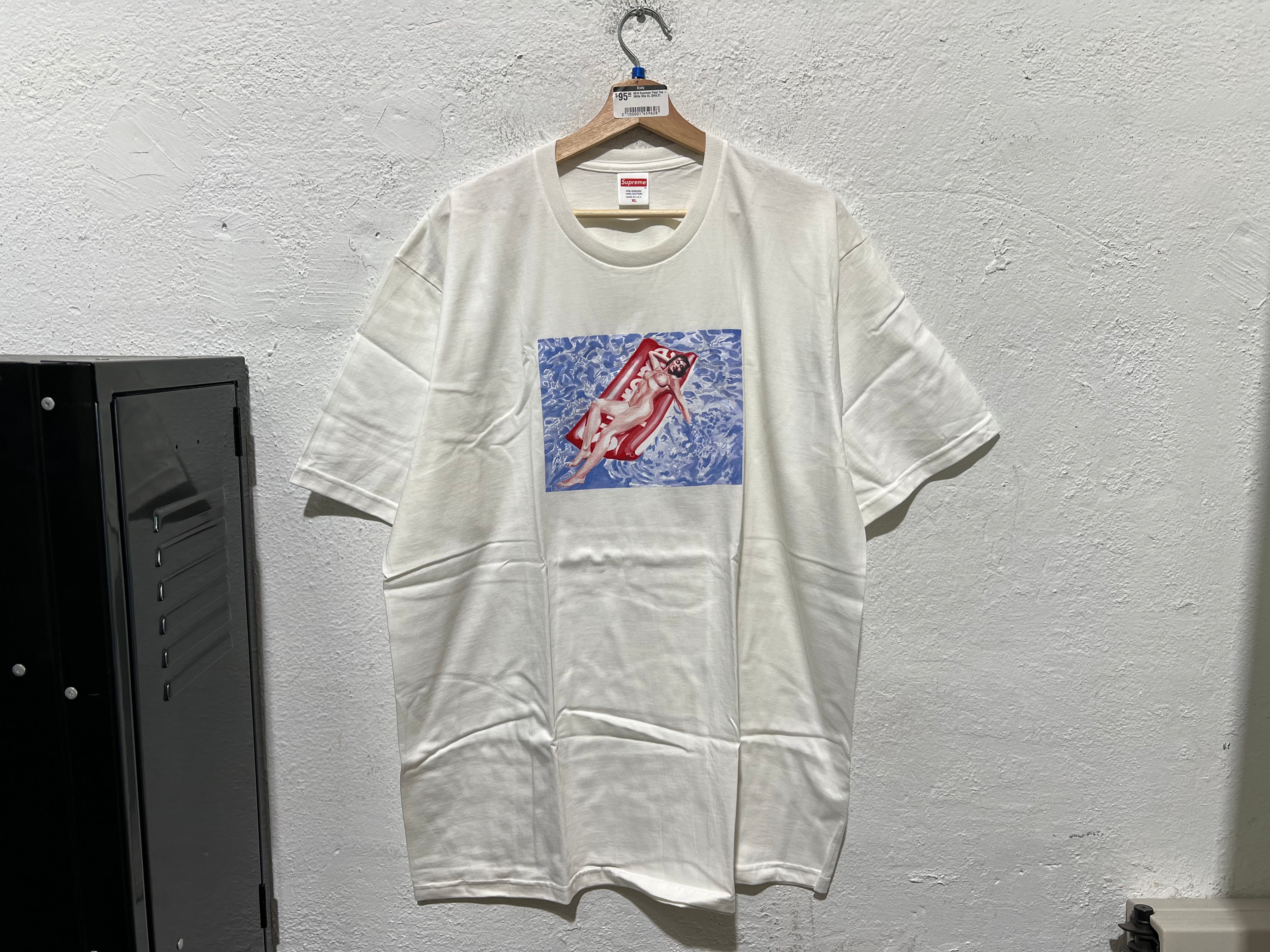 NEW Supreme Float Tee - White Size XL