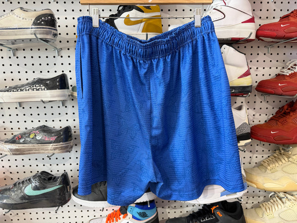 USED Eric Emanuel EE Butterfly Shorts - Blue Size XXL