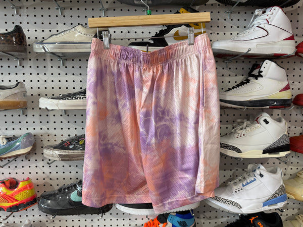 USED Eric Emanuel EE Tie Die Shorts - Pink - Size XL