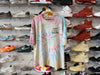 USED Gallery Dept Tie Die Tee - White Pink Yellow - Size XXL