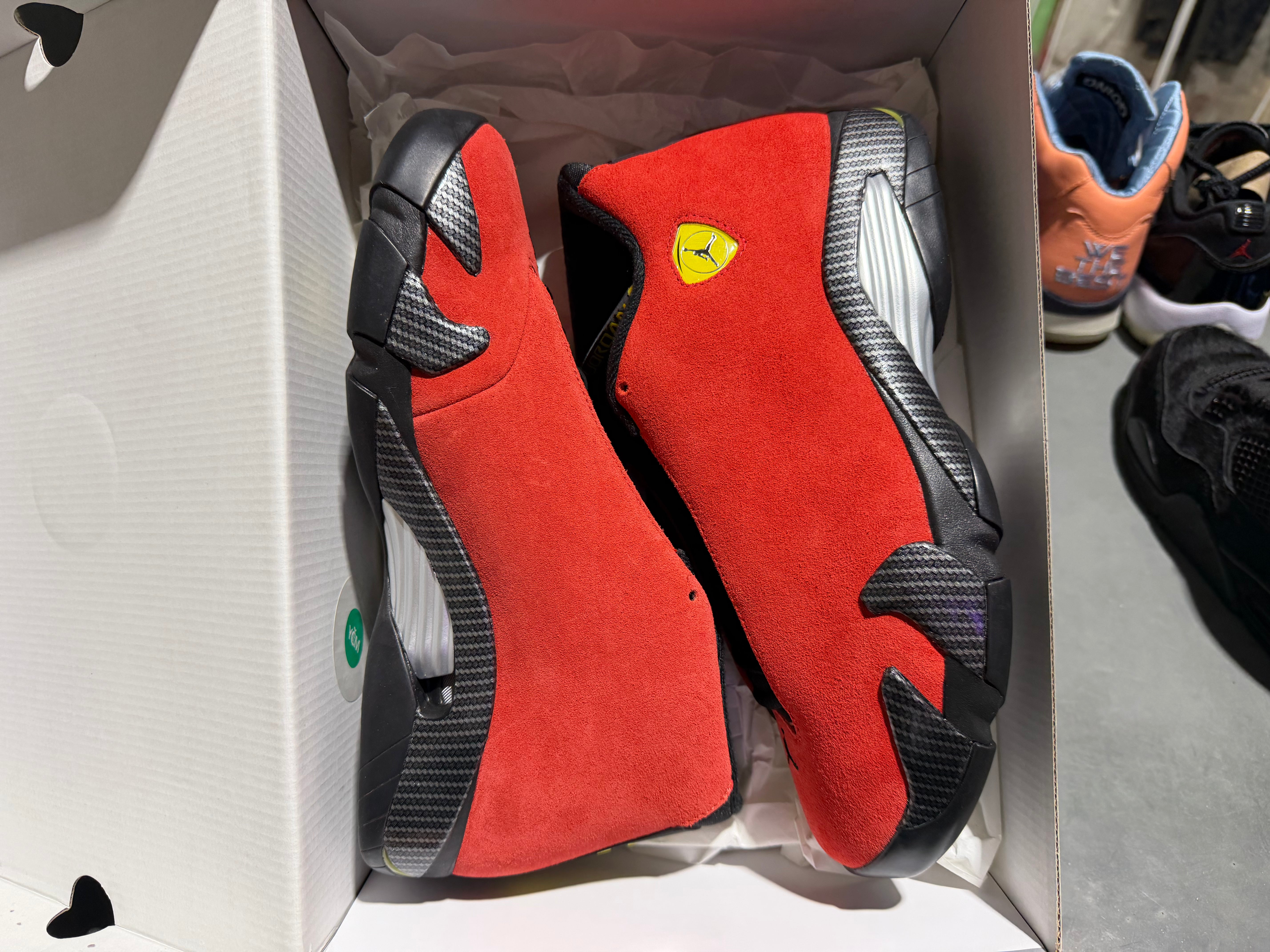 Air Jordan 14 Retro - Ferrari Size 9.5