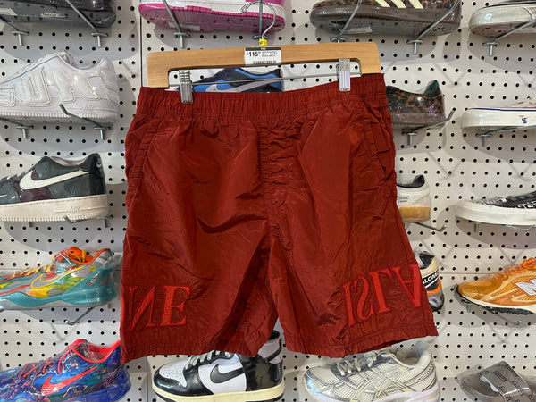 USED Stone Island Shorts - Rust Size Medium
