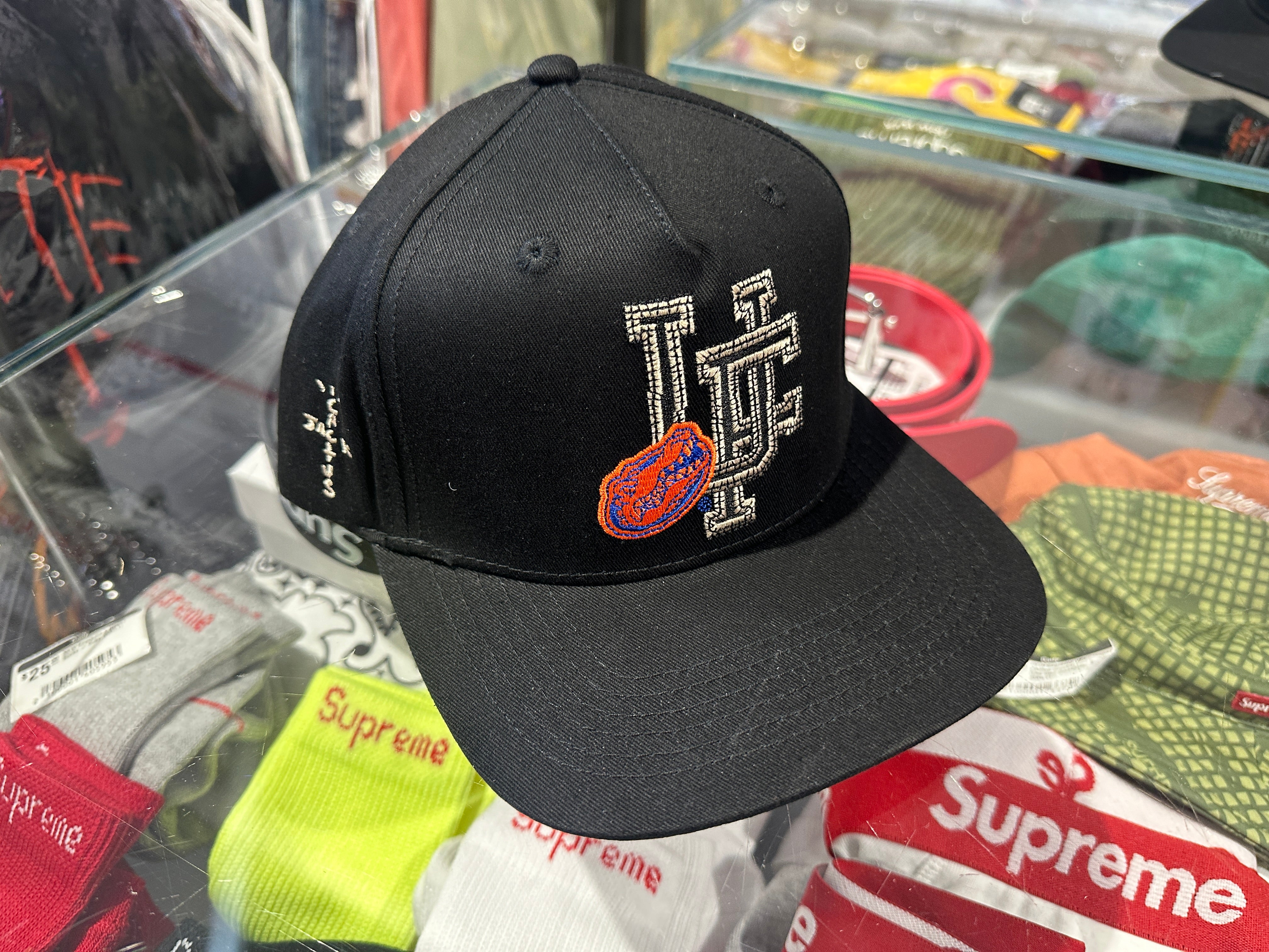 NEW Cactus Jack x M&N x UF Snapback - Black