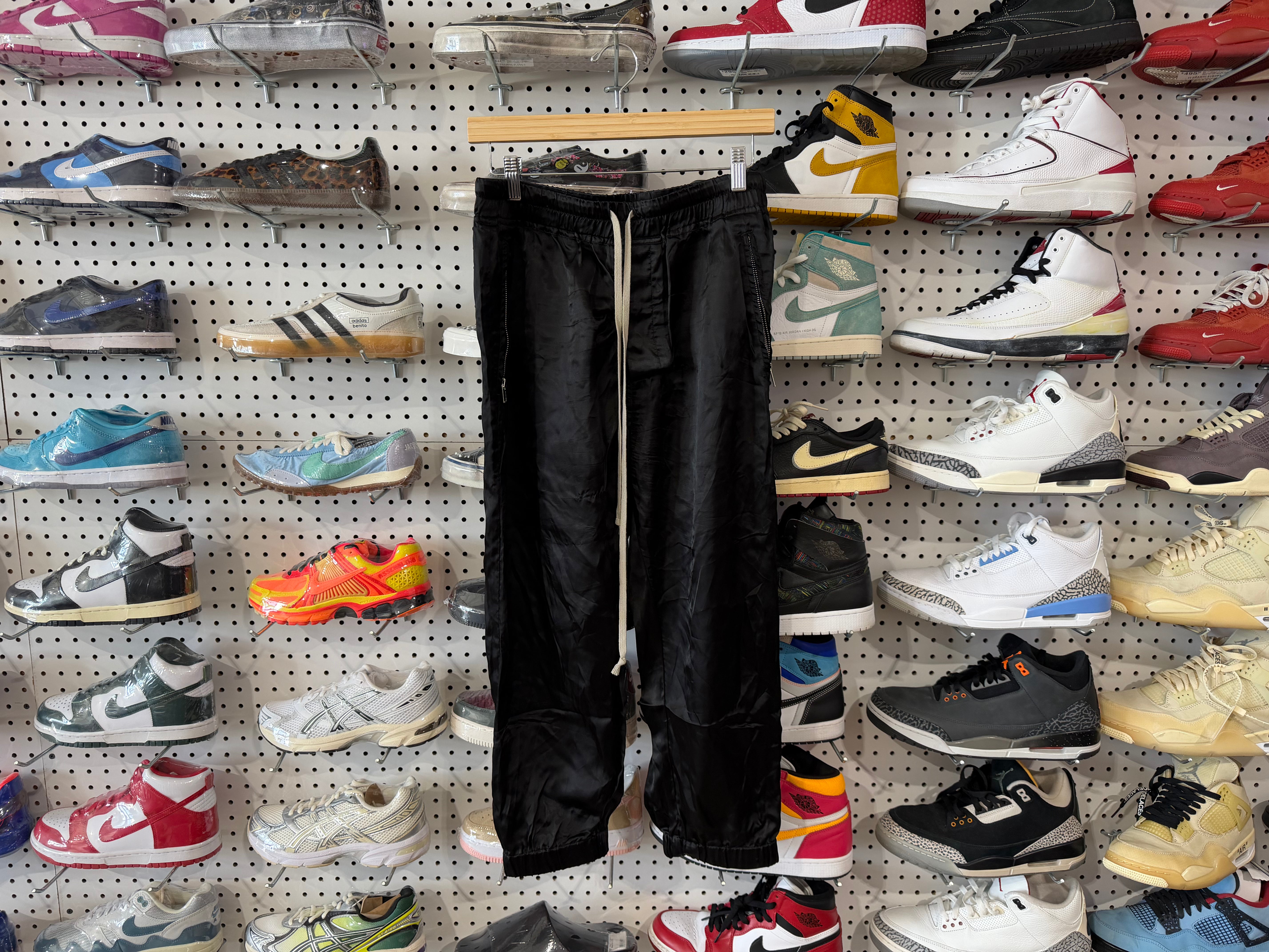 USED Rick Owens Strobe Pants - Black Size 8/Small