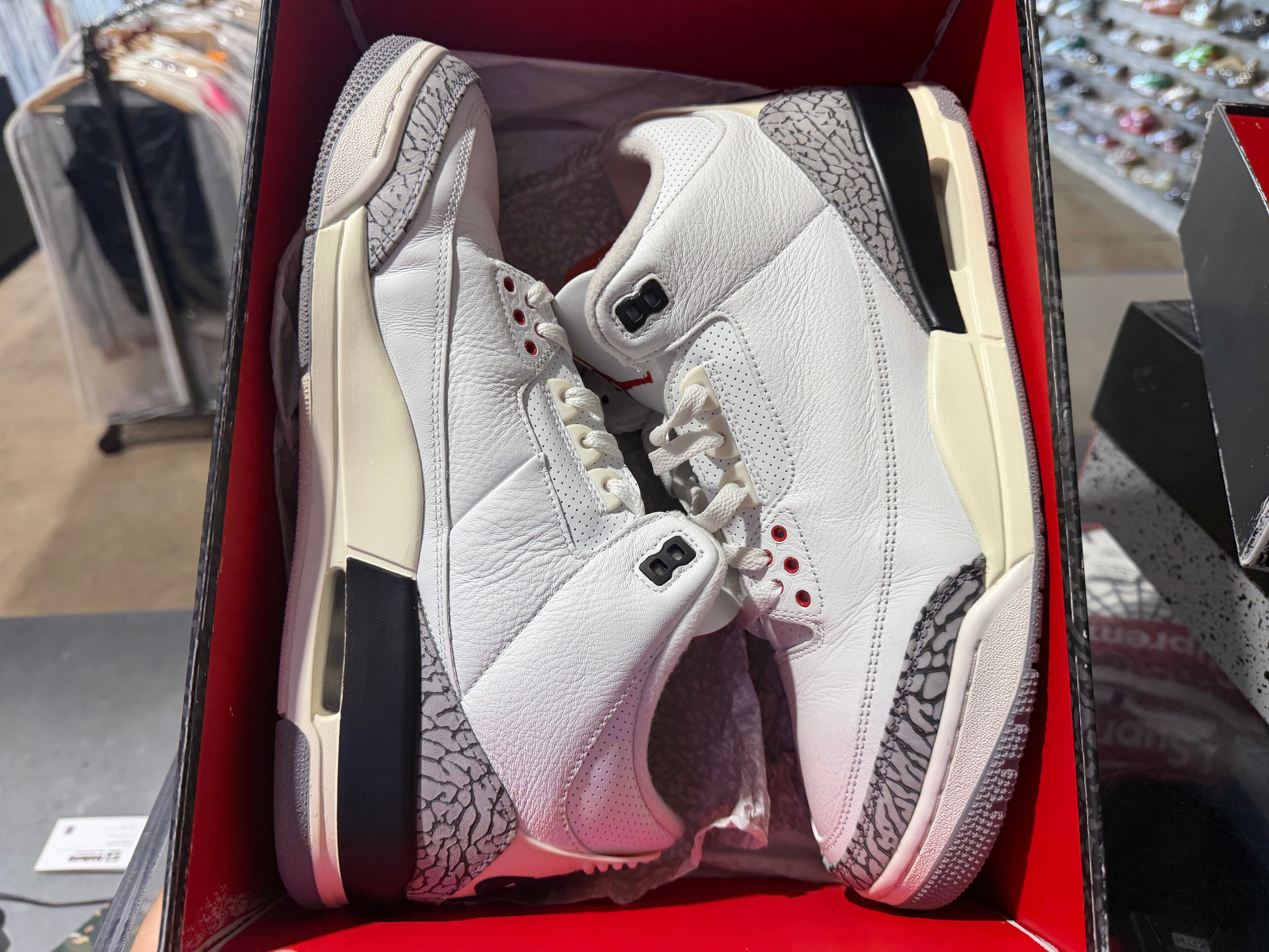 Air Jordan 3 Retro - White Cement Reimagined Size 11.5