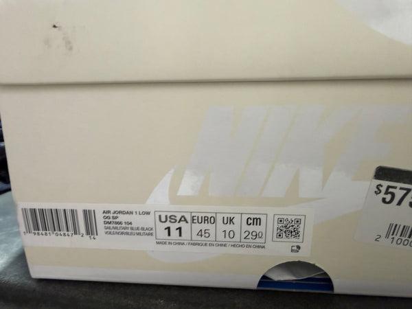 Air Jordan 1 Low OG SP - Travis Scott/Fragment Sail Size 11