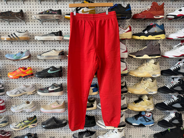 NEW Denim Teas ADG Sweatpants - Red Size Large