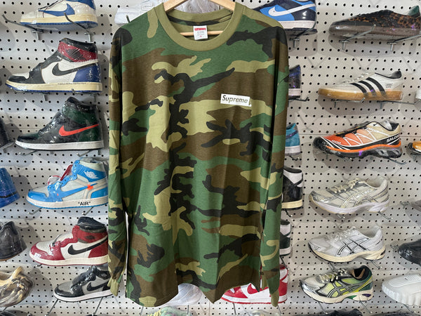 NEW Supreme Monkey LS Tee - Camo Size XL