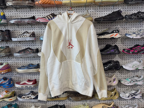 USED OFF-WHITE x Jordan Hoodie US Sizing - White Size Large