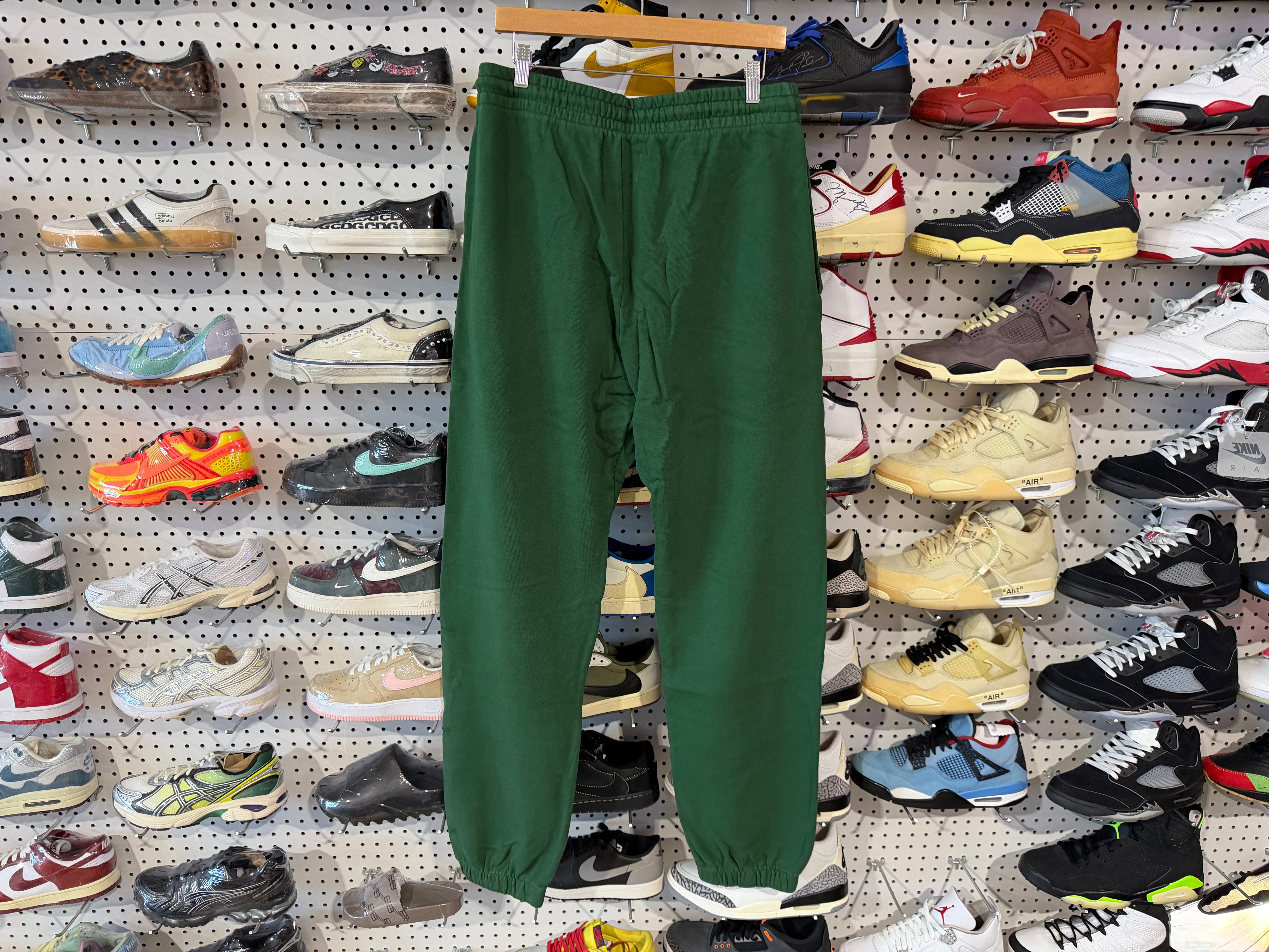 NEW Denim Tears Crest Sweatpants - Green Size Medium