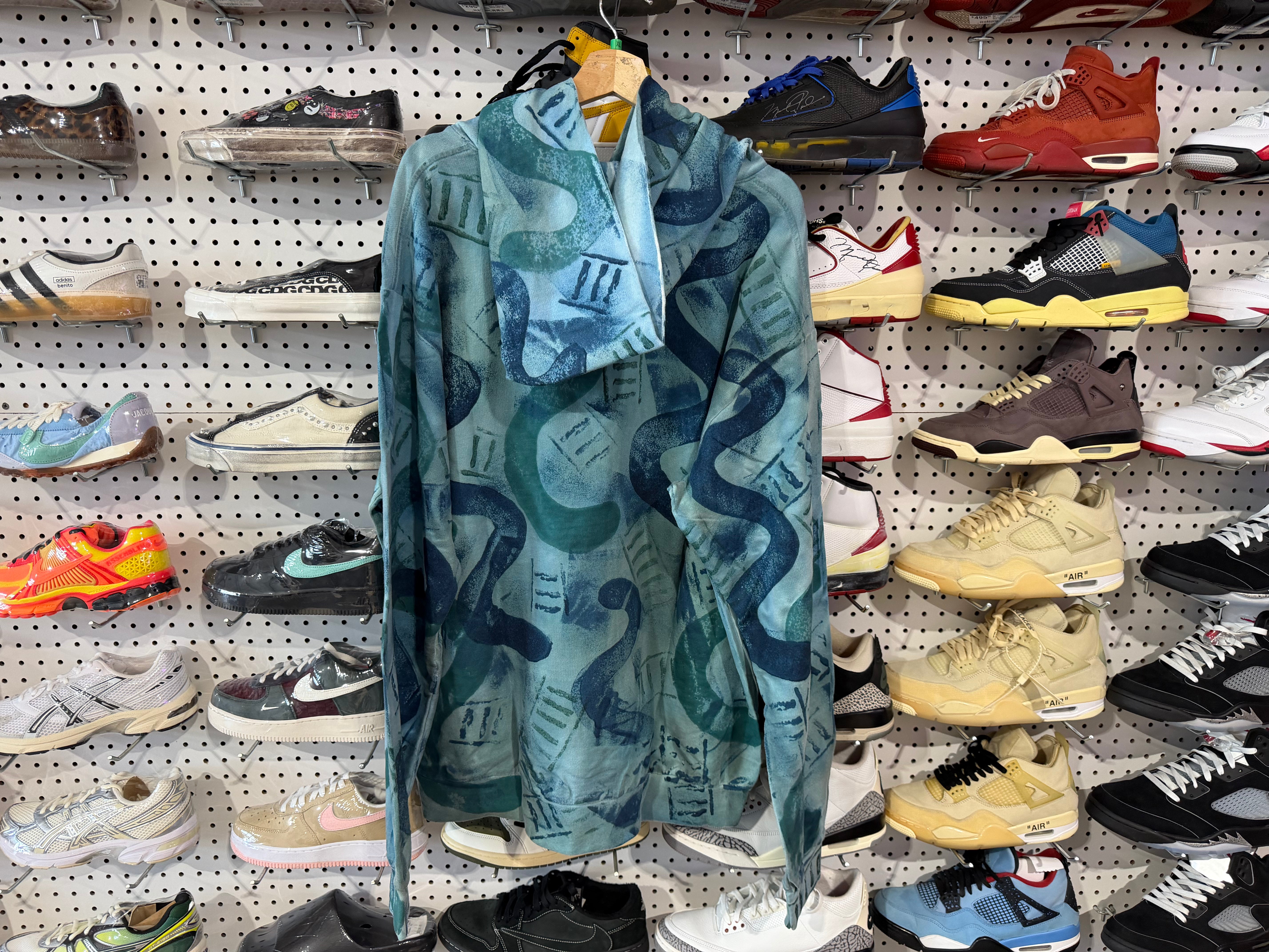 NEW Denim Tears x SKEPTA Hoodie - Blue Size Large