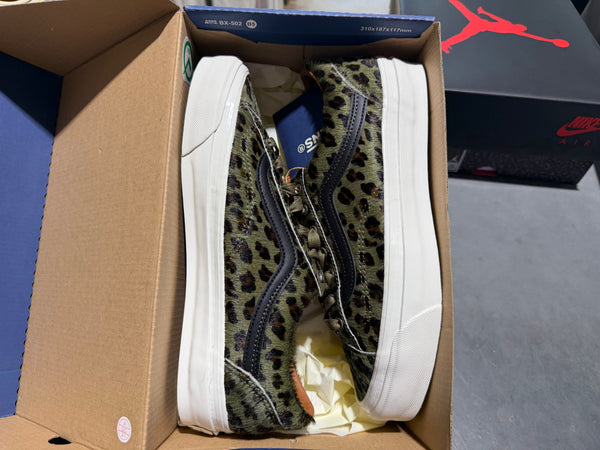 Vans Premium Old Skool 36 - Pony Cheetah Olive Size 11.5