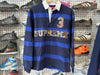 USED Supreme Stripe Rugby - Blue Size Small