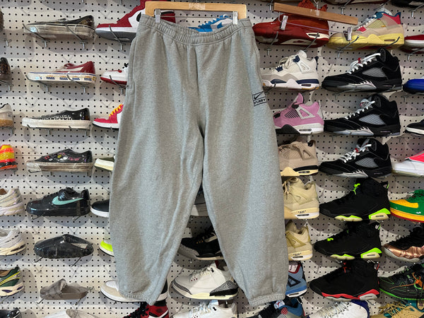 USED Nike x Stussy Sweatpants - Grey Size XL