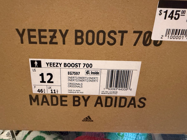 Adidas Yeezy 700 Boost - Inertia Size 12