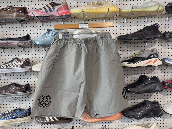 NEW Kanye West Yeezy YZY SPLY Nylon Shorts - Grey Size 2 / Medium