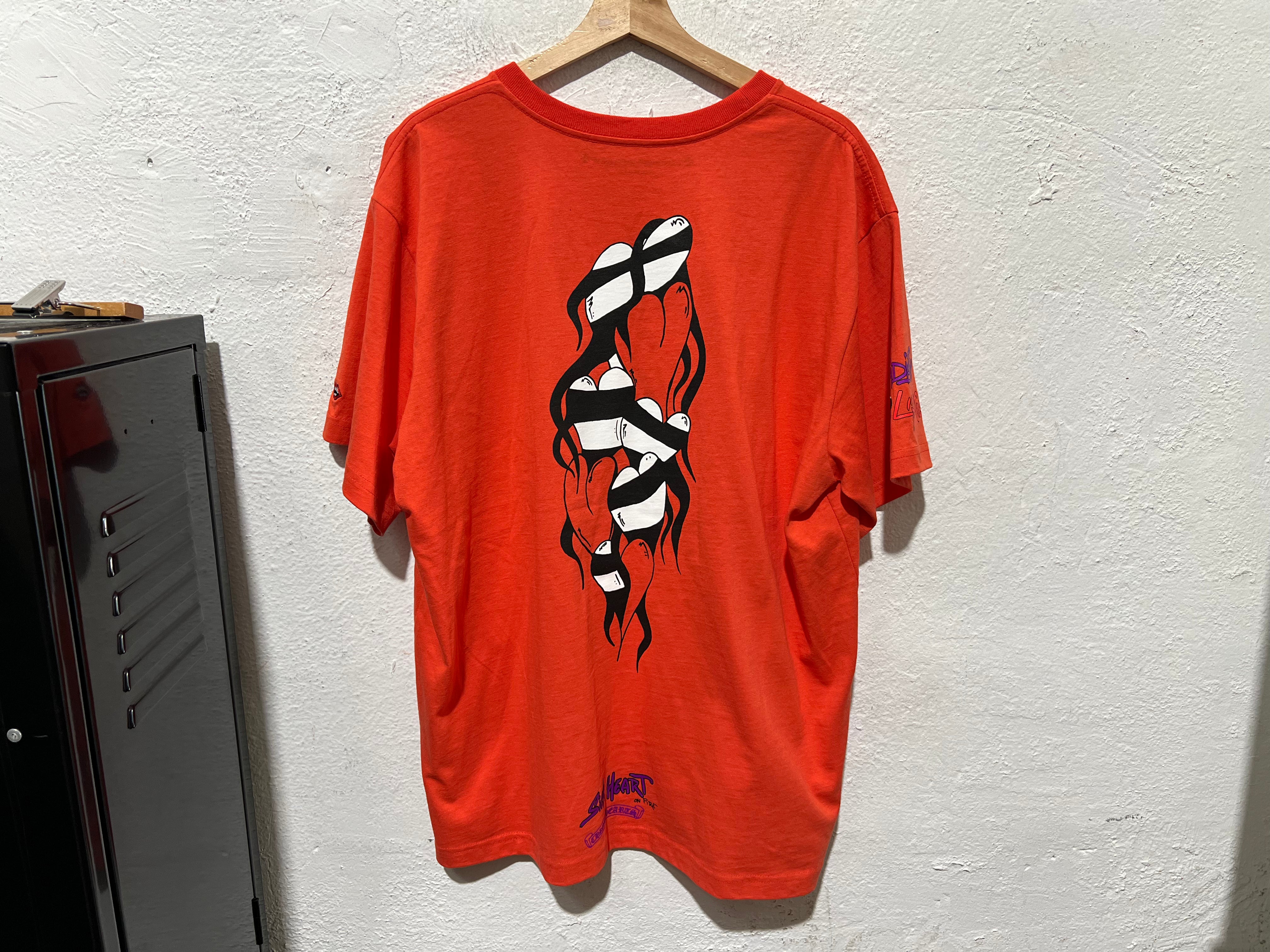 USED Chrome Hearts Matty Boy Sadistic Tee - Tangerine Size XXL