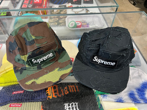 NEW Supreme Layered Camo Camp Cap