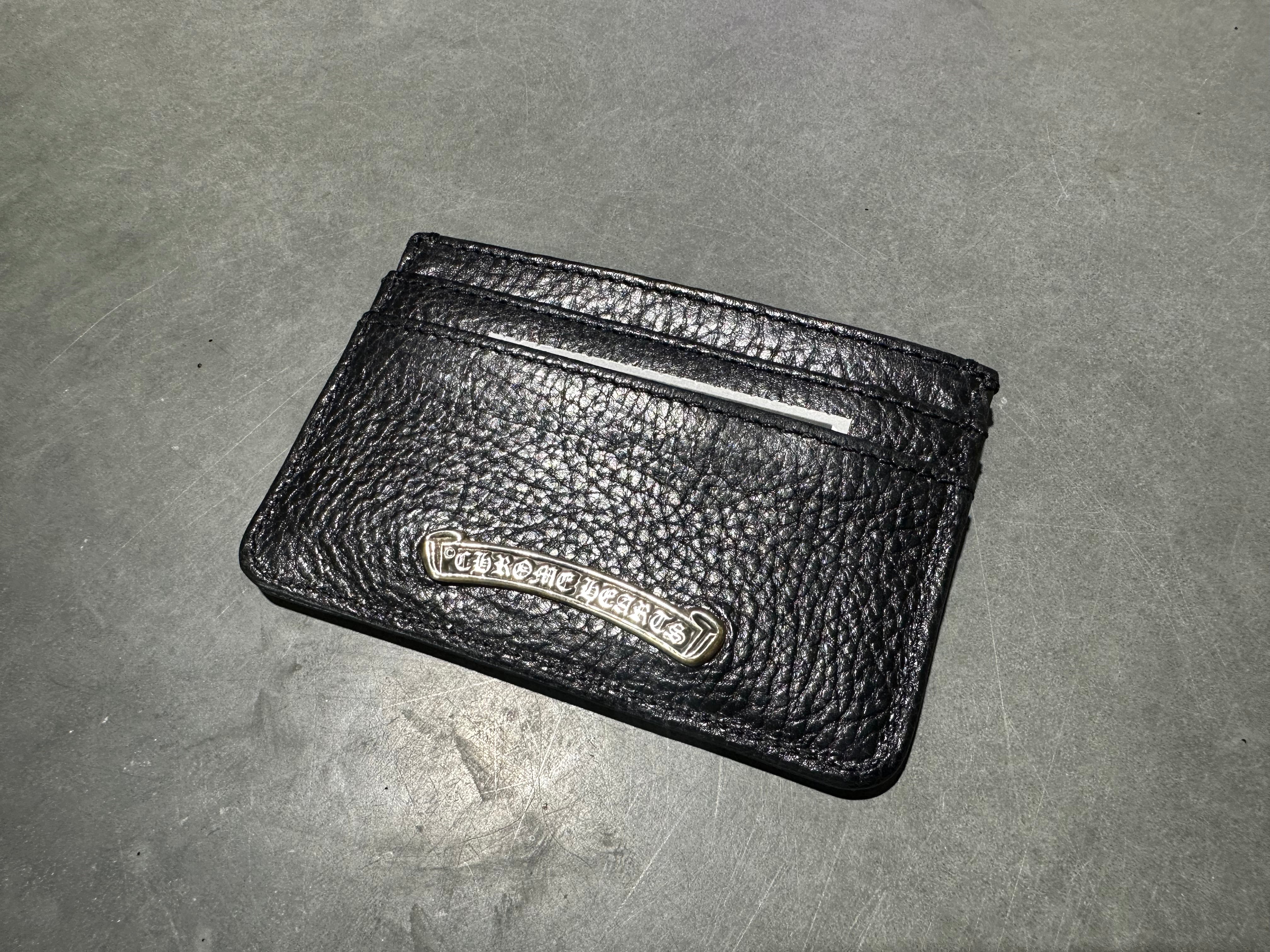 NEW Chrome Hearts Card Case Double Sided Wallet