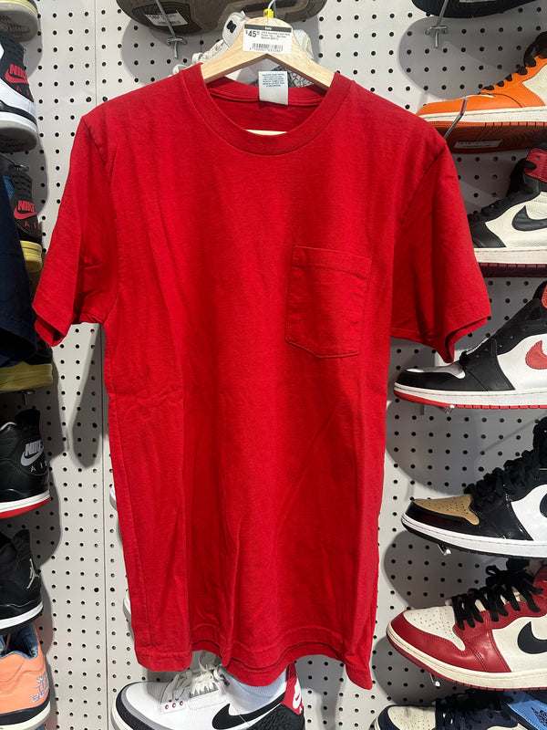 USED Supreme x Anti Hero Pocket Tee - Red Size Medium