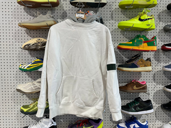 USED KITH Double Layer Hoodie - White Size Small