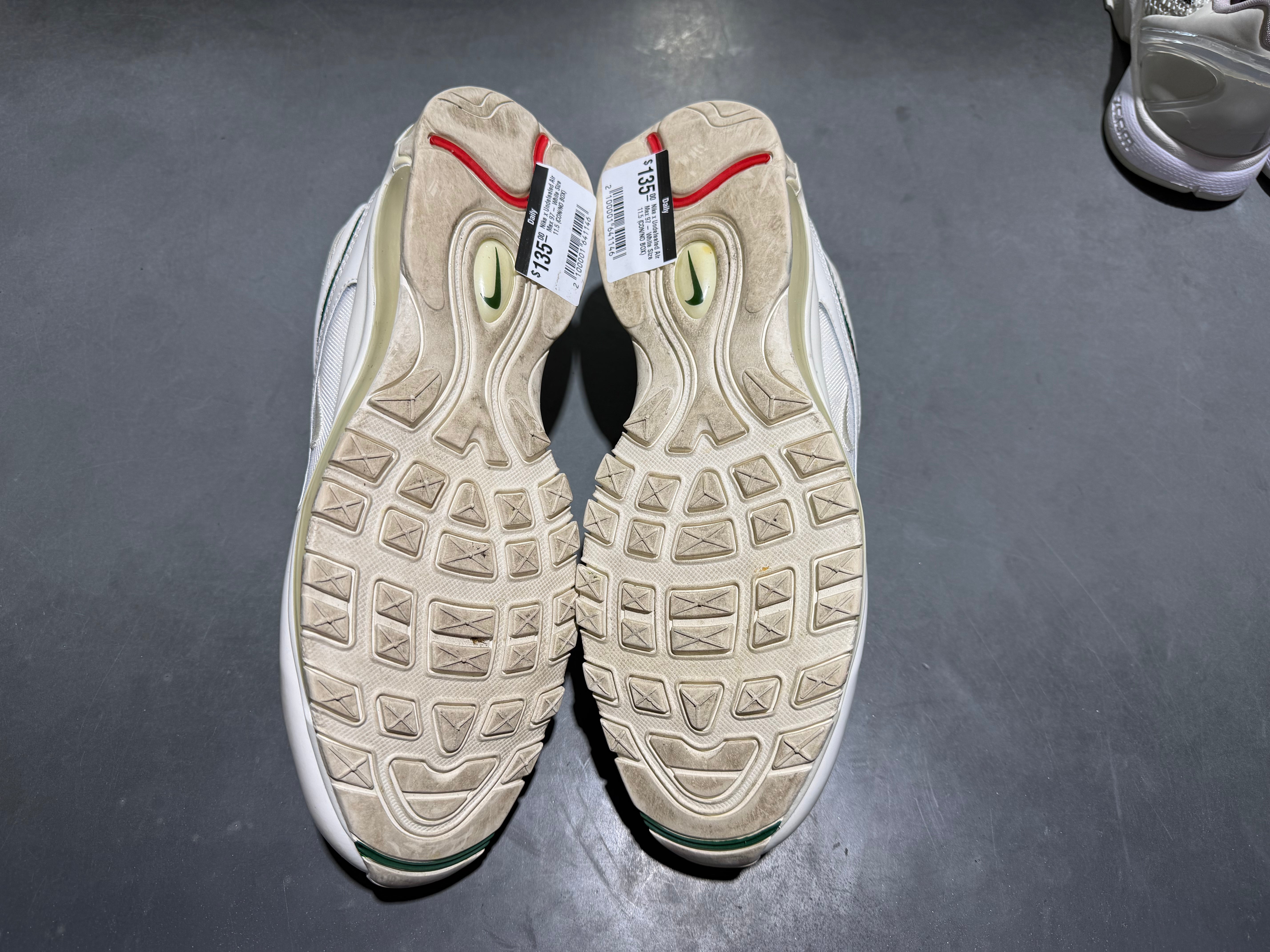 Nike x Undefeated Air Max 97 - White Size 11.5
