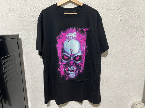 NEW Vlone Skull Tee - Black Size XL