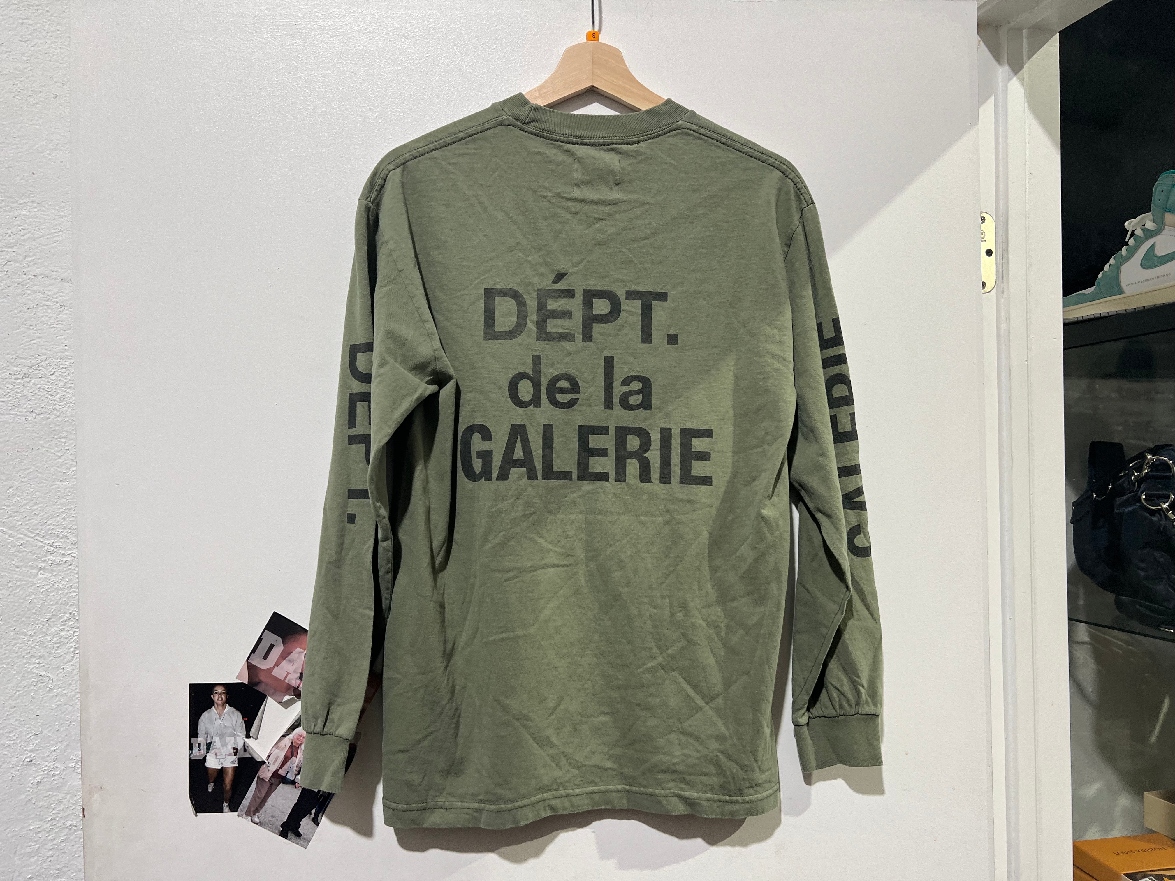 NEW Gallery Dept French Collector LS - Olive  Size Small