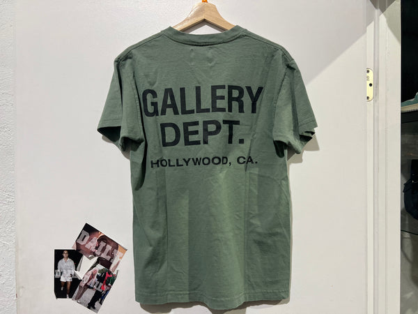 NEW Gallery Dept Souvenir Tee - Olive Size Small