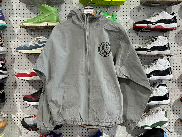 NEW Kanye West Yeezy Nylon Zip Up - Grey Size 2 / Large