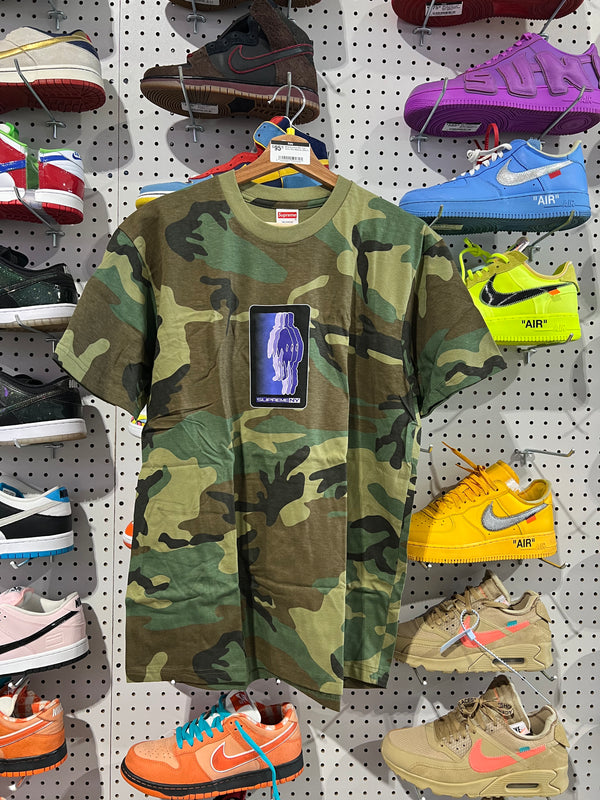 NEW Supreme Blur Tee - Camo Size Medium
