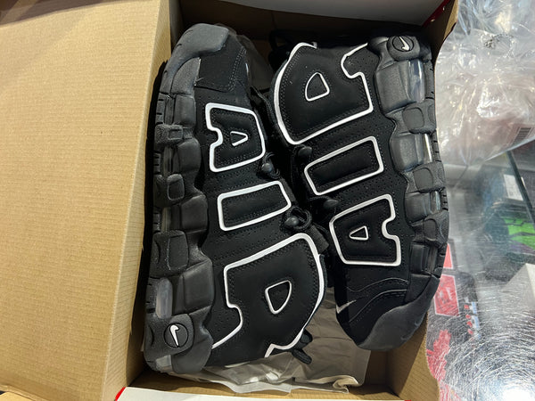 Nike Air More Uptempo - Black/White 2020 Size 8