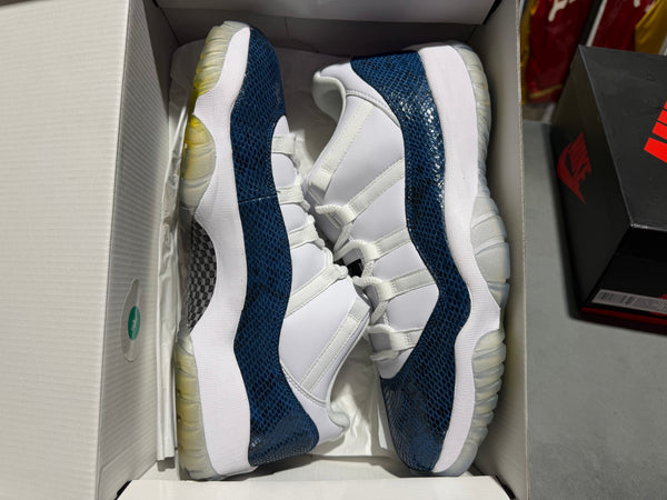 Air Jordan 11 Retro Low - Snake Navy 2019 Size 13