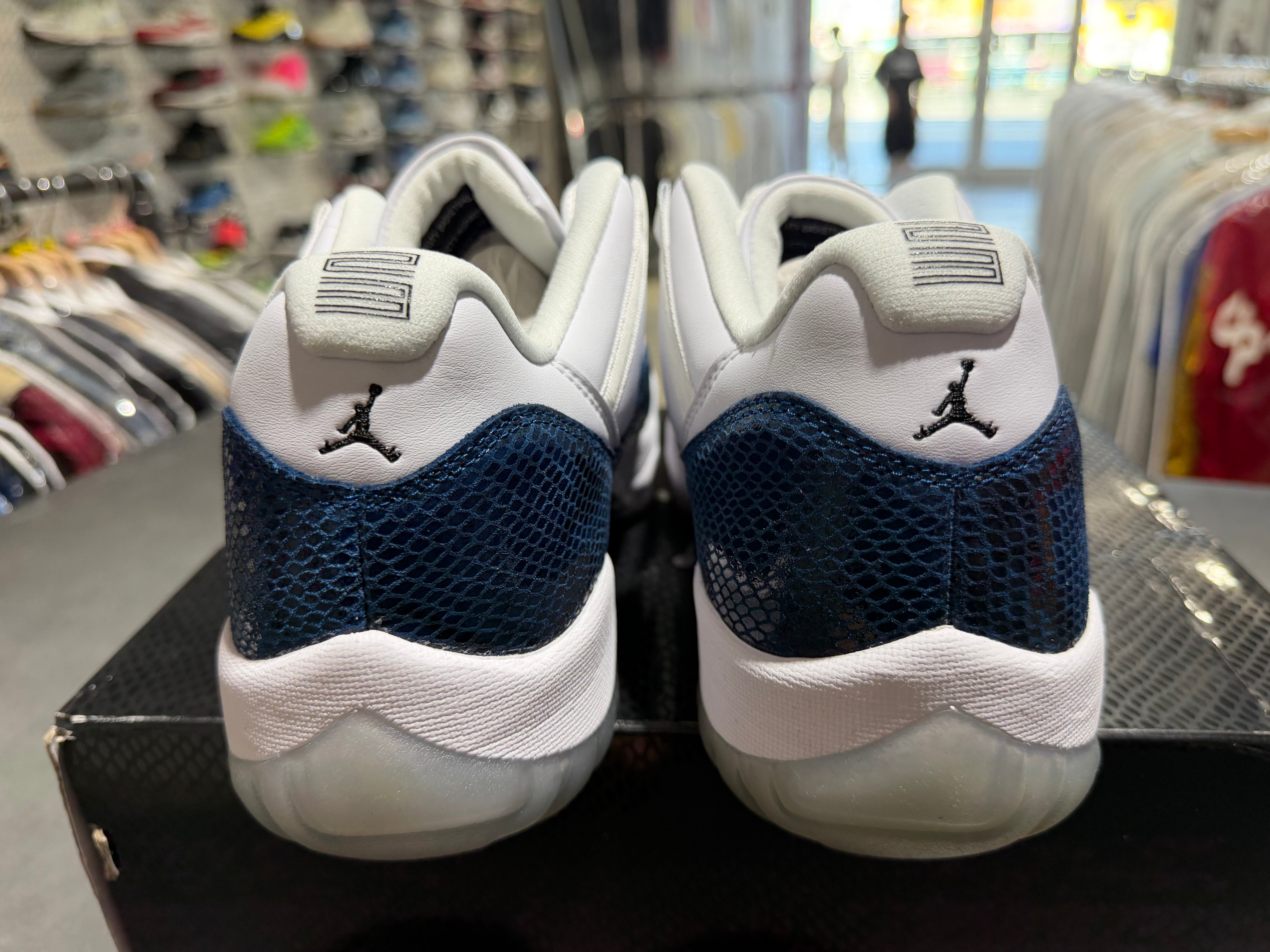 Air Jordan 11 Retro Low - Snake Navy 2019 Size 13