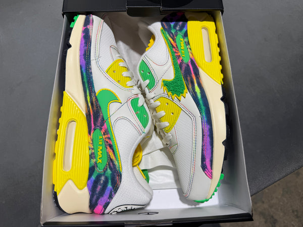 Nike Air Max 90 University Of Oregon x Grateful Dead - White Size 11
