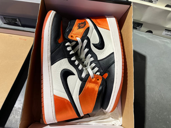 WMNS Air Jordan 1 Retro Hi OG SL - Satin SBB Size 10.5W/9M