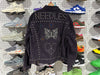 NEW Needles 14W Corduroy Studded Jean Jacket - Black Size Large