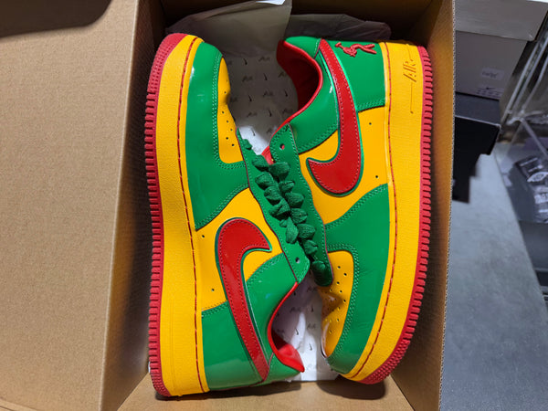 Nike Air Force 1 Low- Lil Yachty Concrete Boys Lucky Green Size 9.5