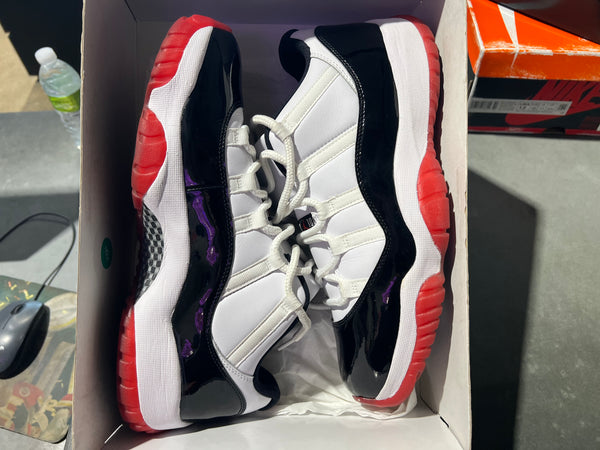Air Jordan 11 Retro Low - Bred Concord Size 12