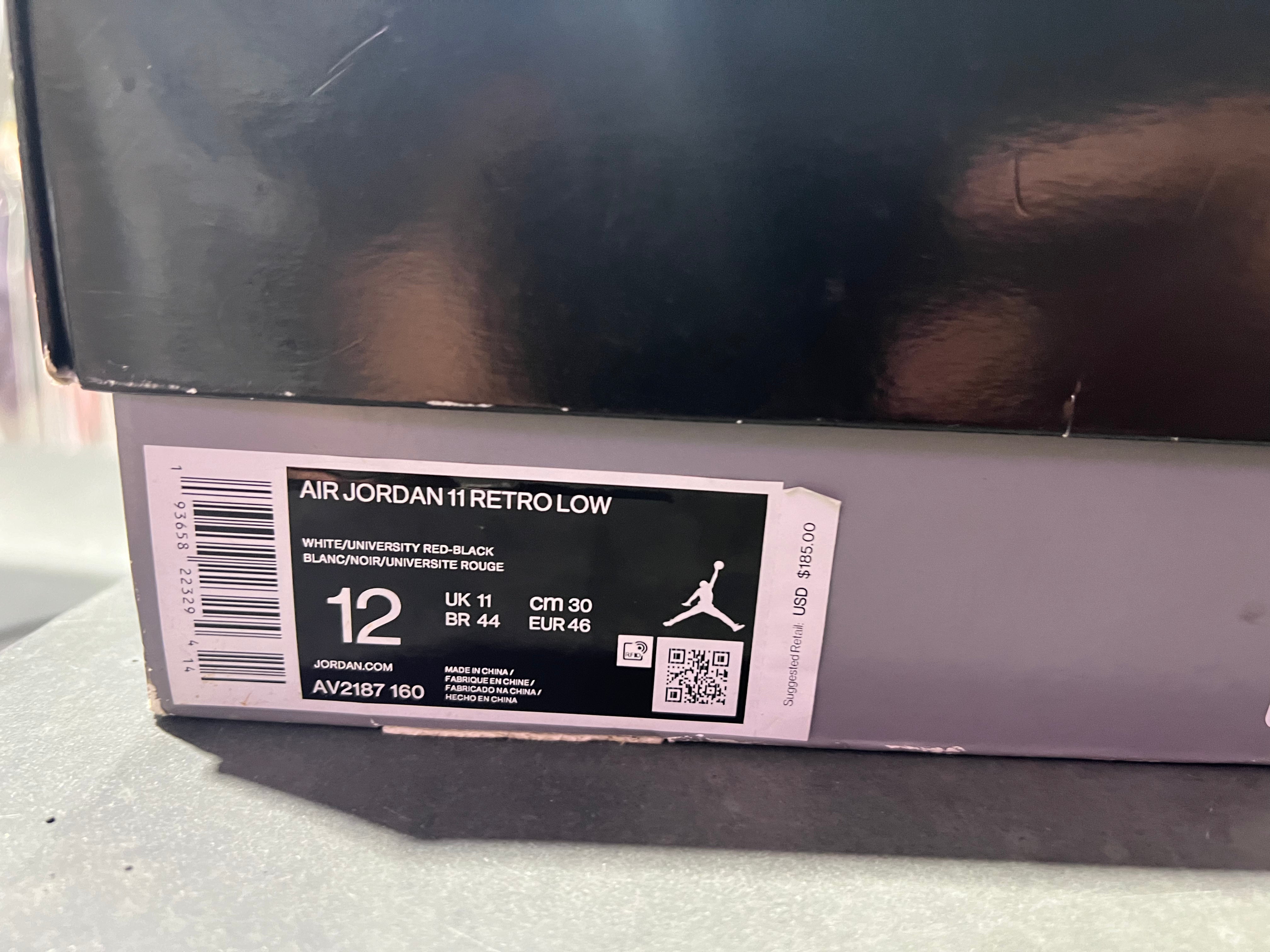Air Jordan 11 Retro Low - Bred Concord Size 12