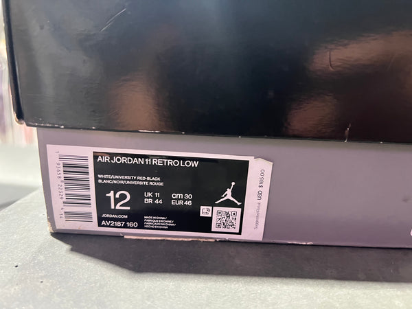 Air Jordan 11 Retro Low - Bred Concord Size 12