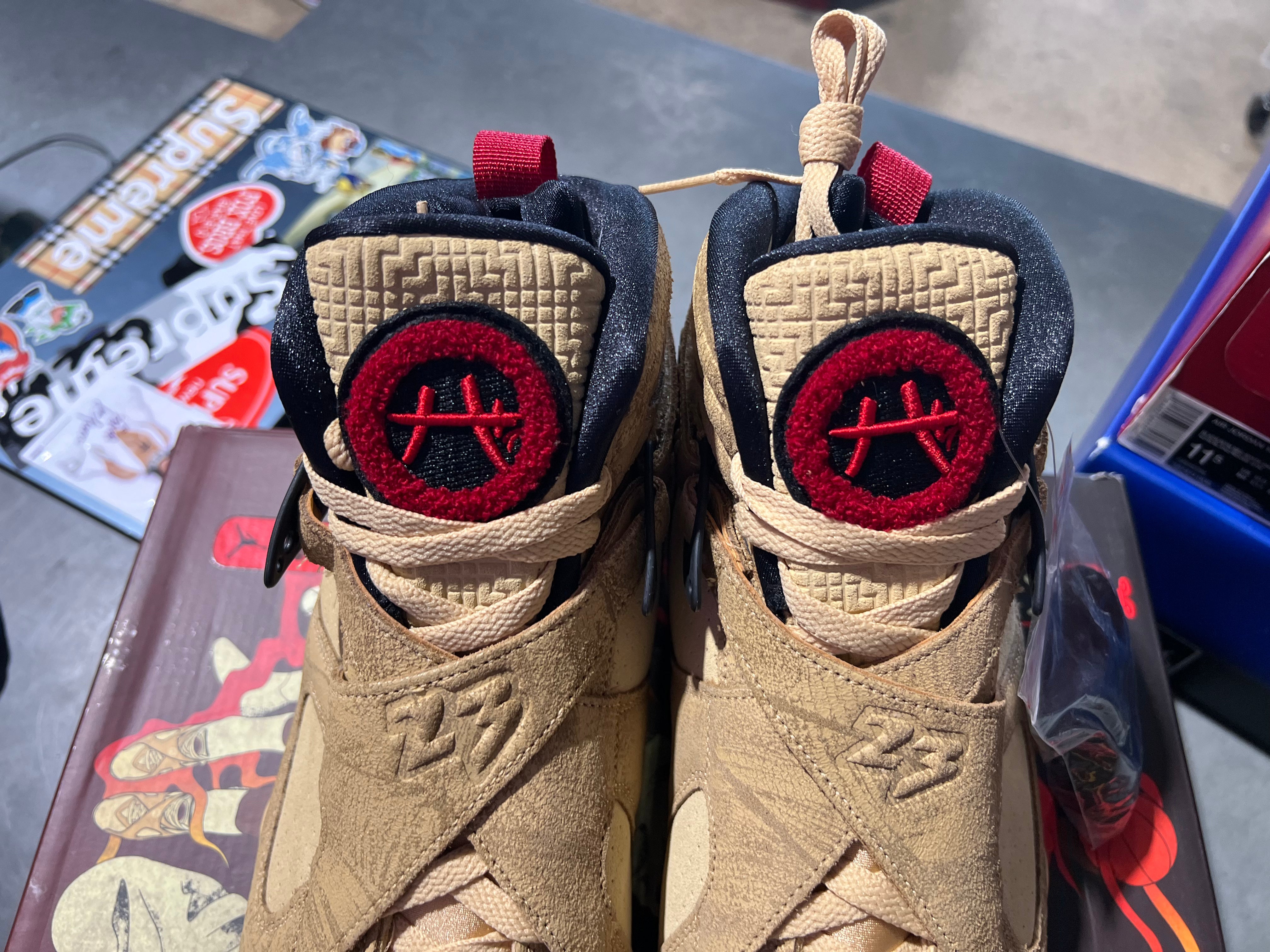 Air Jordan 8 Retro SE - Rui Hachimura Black Samurai Size 12