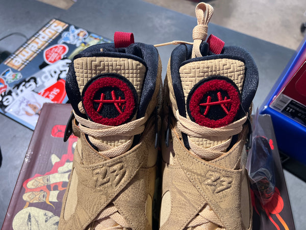 Air Jordan 8 Retro SE - Rui Hachimura Black Samurai Size 12