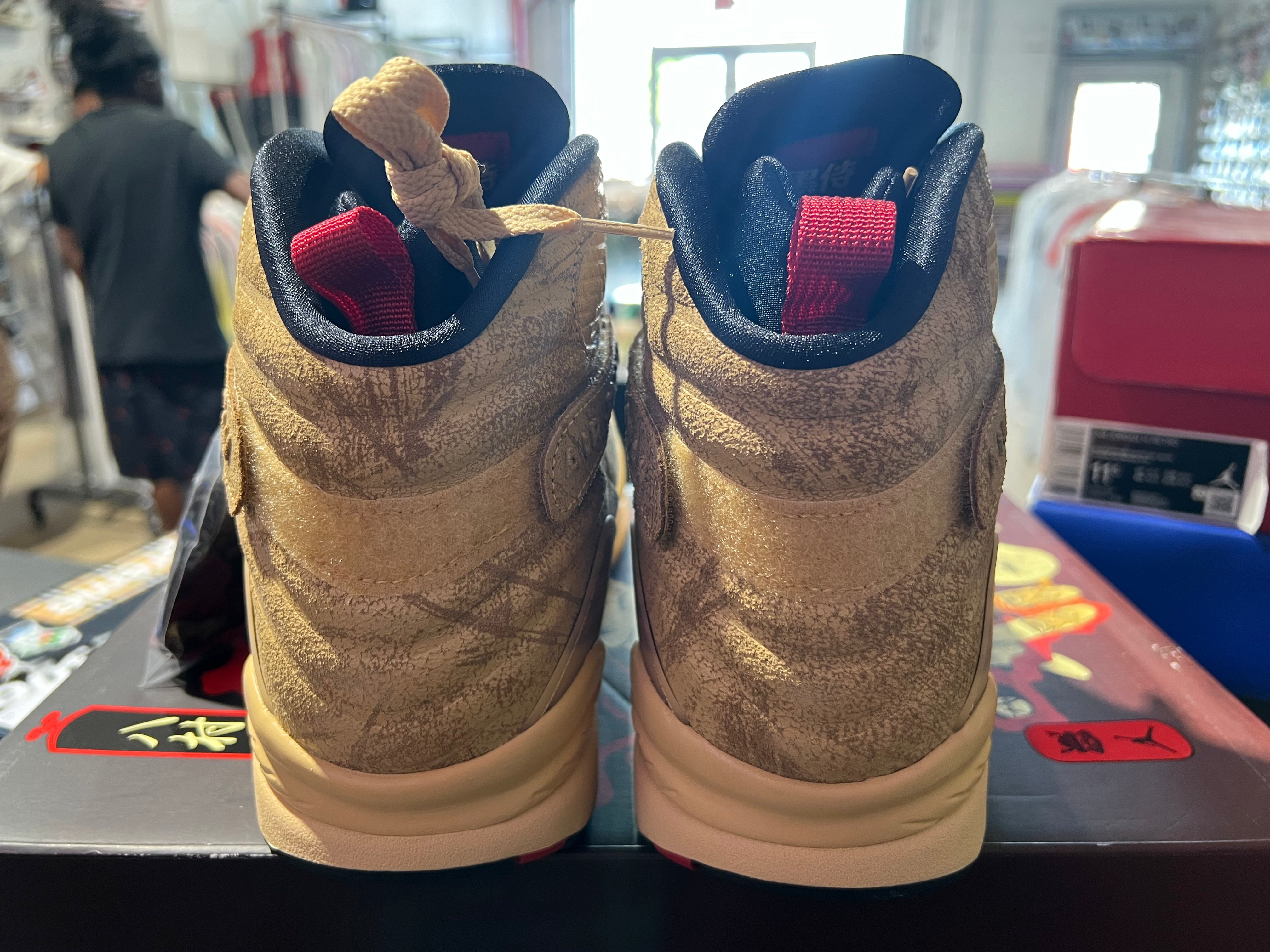 Air Jordan 8 Retro SE - Rui Hachimura Black Samurai Size 12