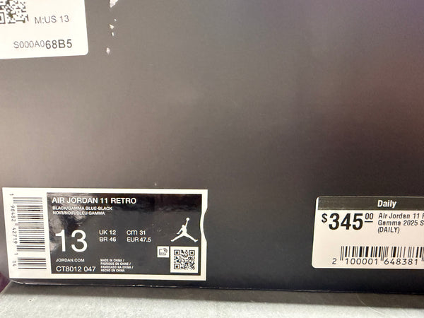 Air Jordan 11 Retro - Gamma 2025 Size 13