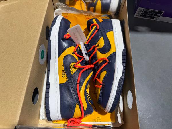 Nike Dunk Low - Off-White/University Gold Size 6