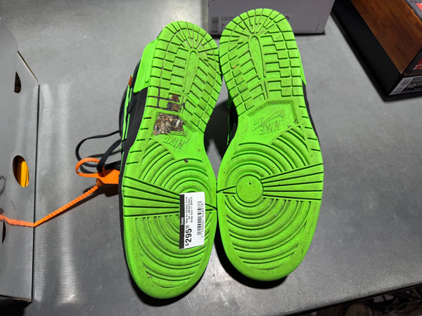 Nike Air Rubber Dunk - Off-White/Green Strike Size 11