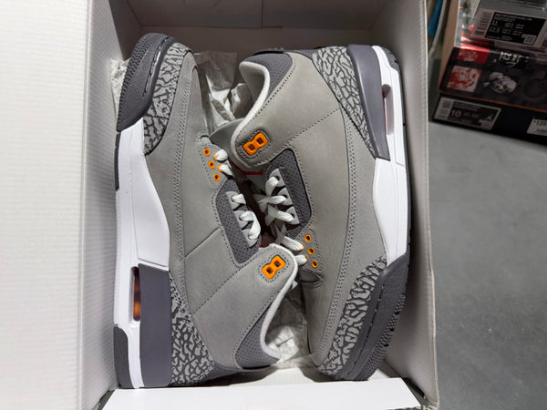 Air Jordan 3 Retro - Cool Grey 2021 Size 8.5