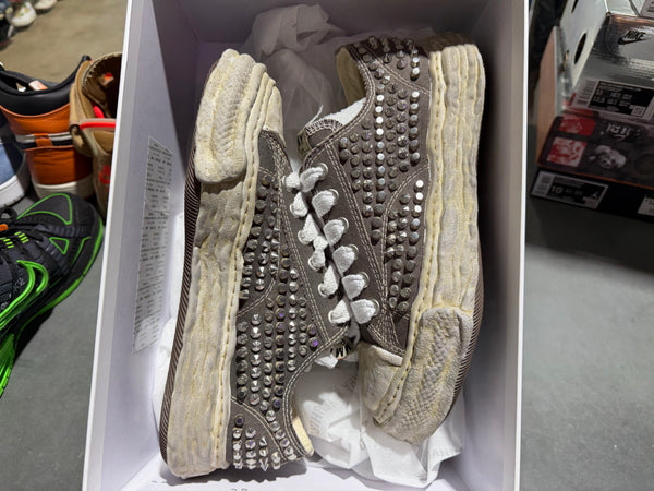 Maison Mihara Peterson Studded Low Top - Grey Size 41EU/8US