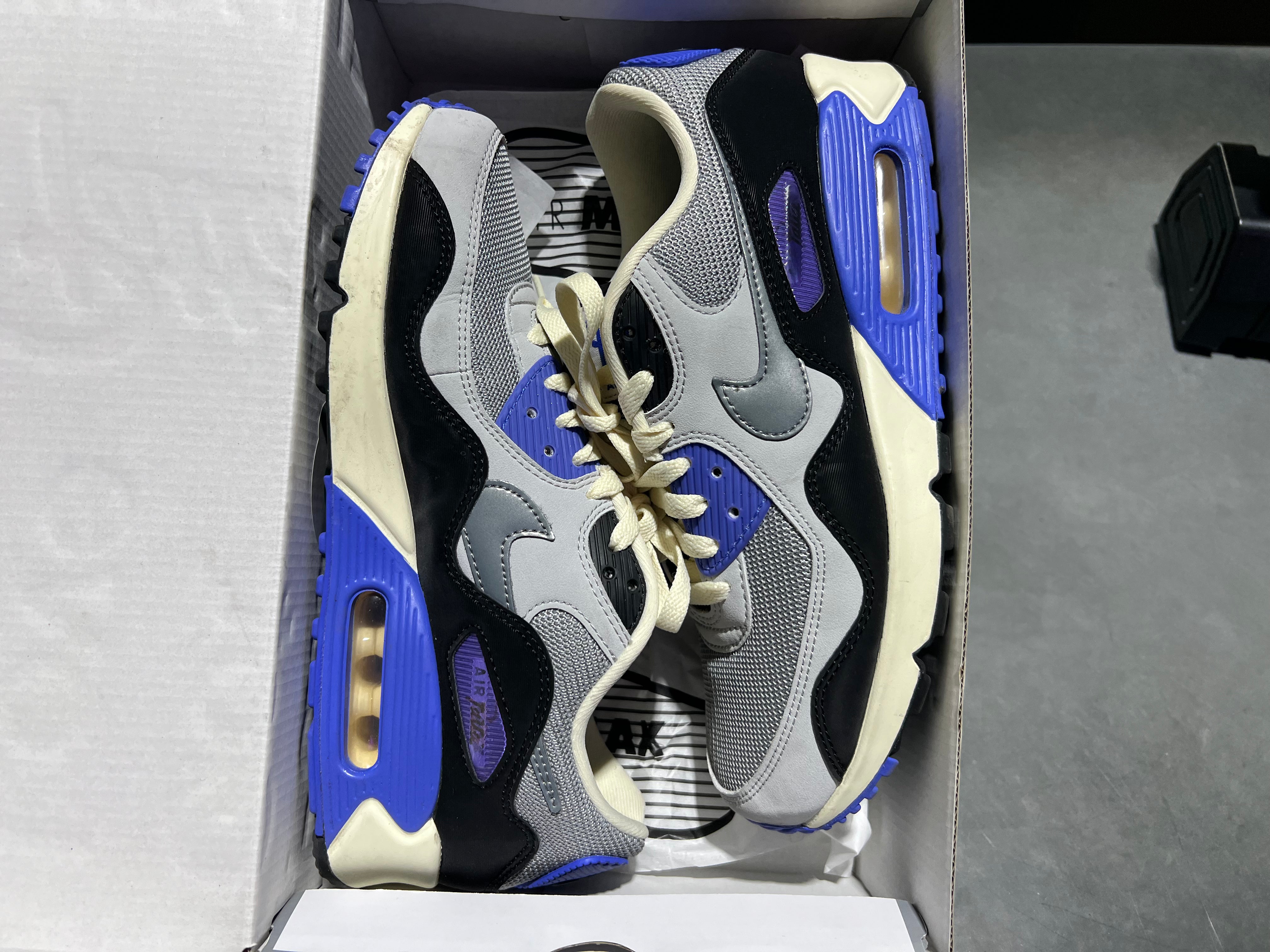 Nike Air Max 90 SP - Patta Waves Sapphire Size 8